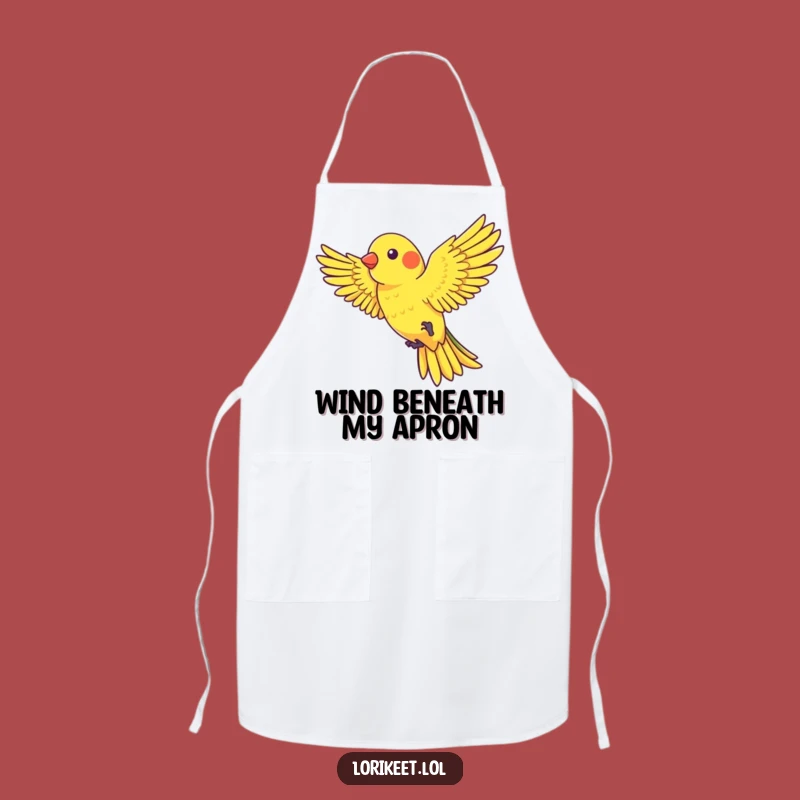 Funny Wind Rider Lorikeet Apron: Chef Flight Wear, Perfect Funny Gift