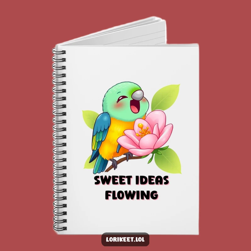Funny Lorikeet Blossom Notebook: Nectar Journal, Perfect Funny Gift