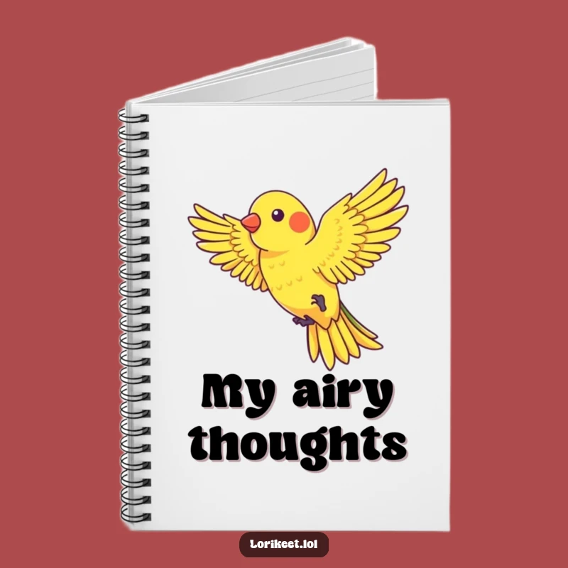 Funny Wind Rider Lorikeet Notebook: Flight Journal, Perfect Funny Gift